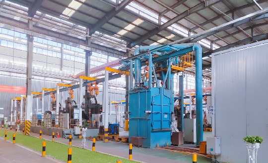 叉車環(huán)組拋丸